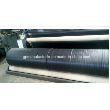 Black Woven Geotextile 80G/M2 100G/M2 120G/M2